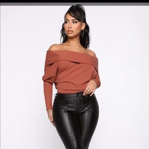Off the shoulder top
